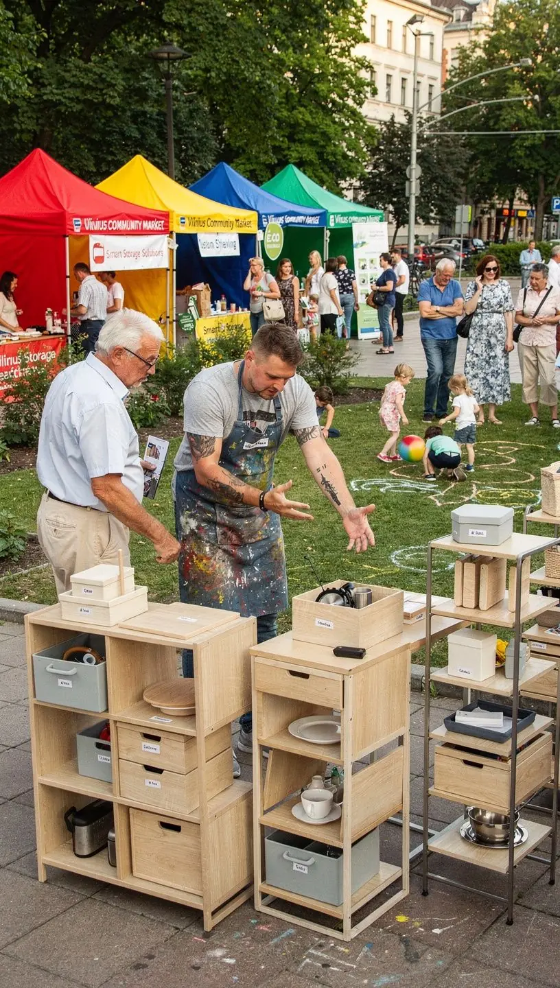 Custom storage solutions for effective organization assessment