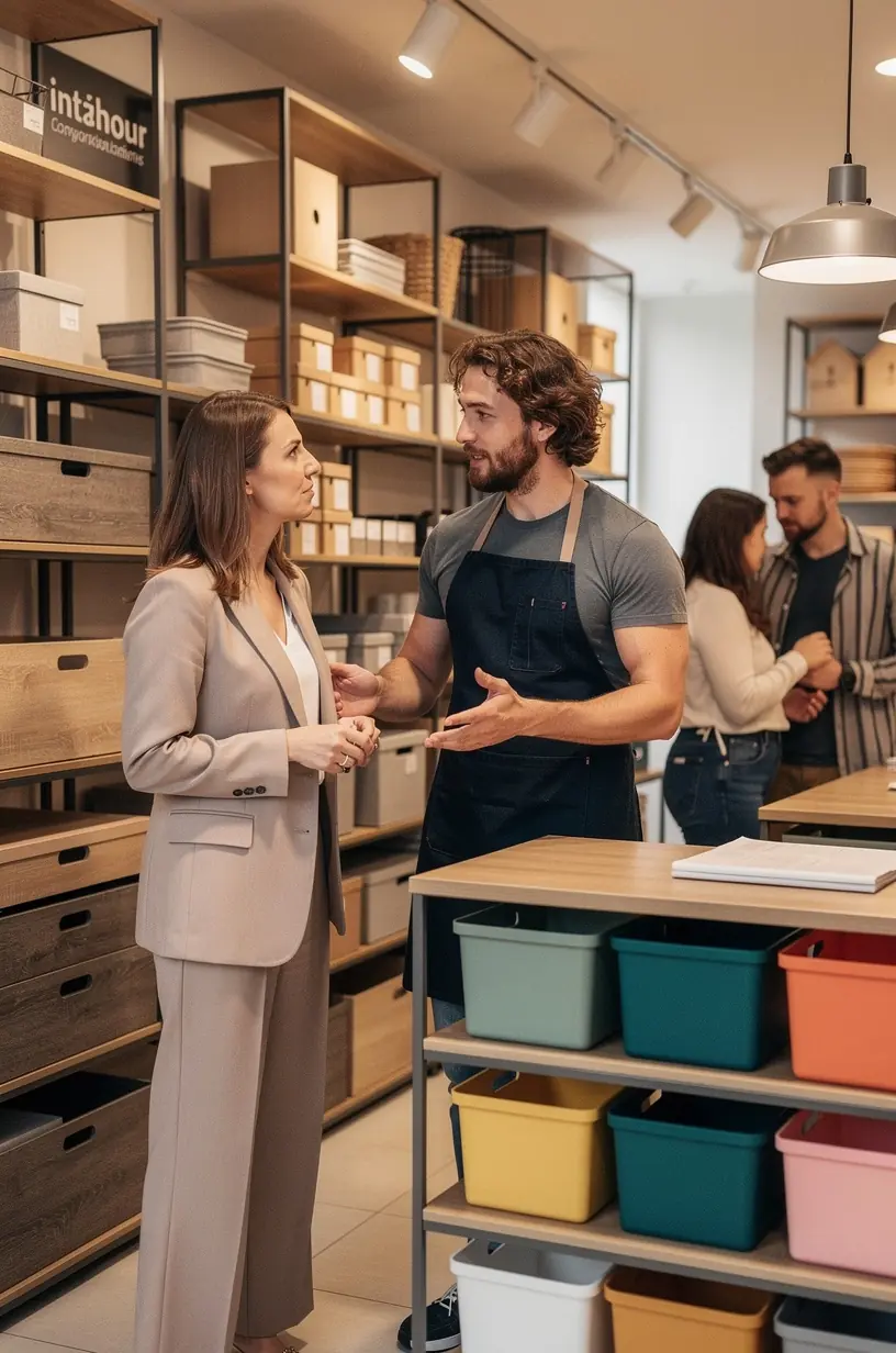 Custom storage solutions for maximizing space efficiently