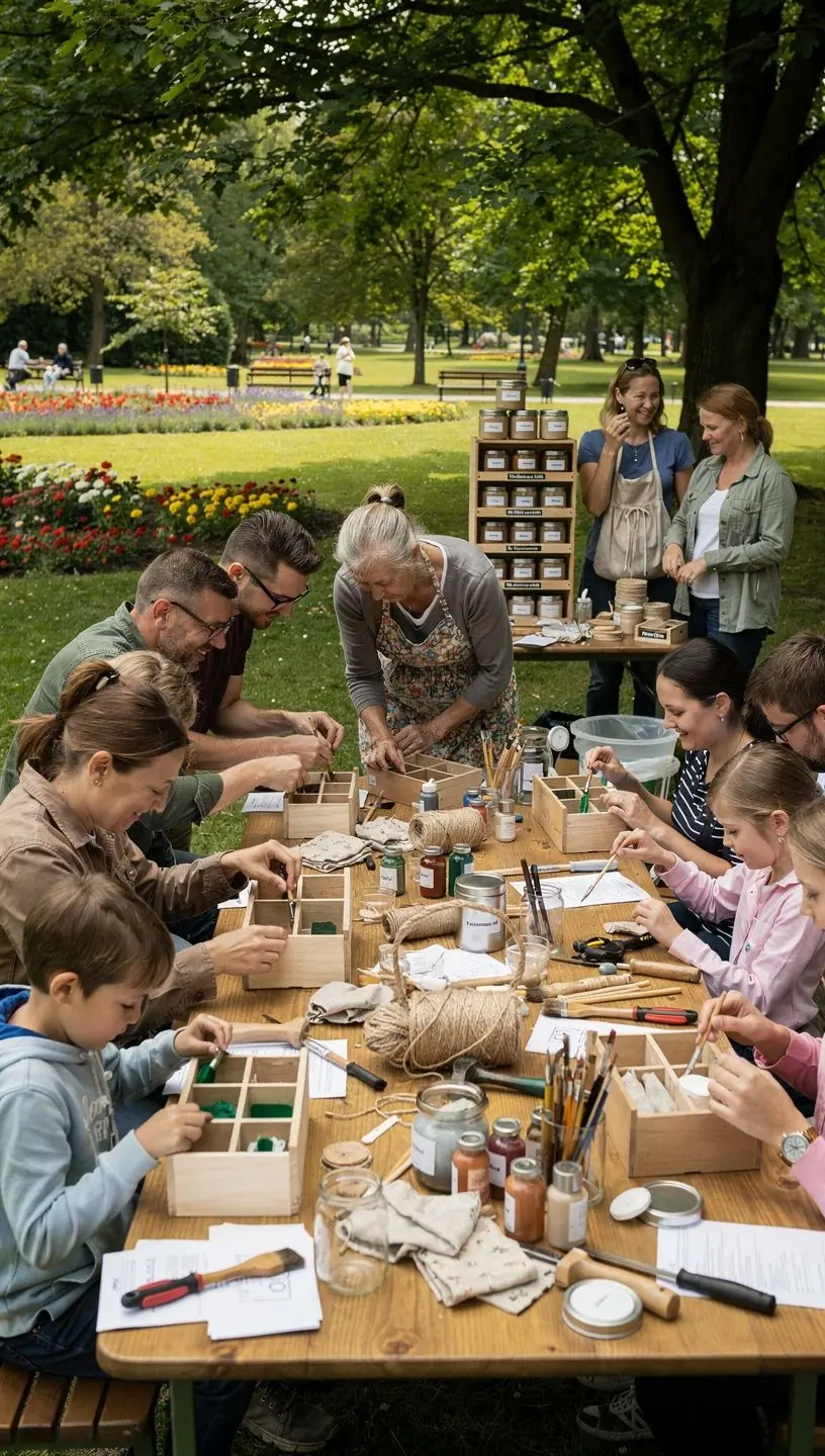 Modern office environment